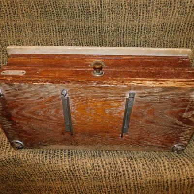 Antique Marble Top Apothecary Scale, No Cover or Drawer