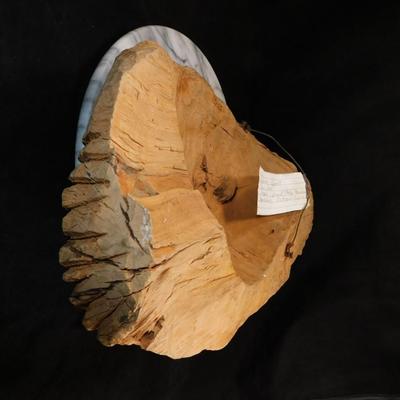 Randall Chavez "Sun God" Apple Wood Cherokee Carving