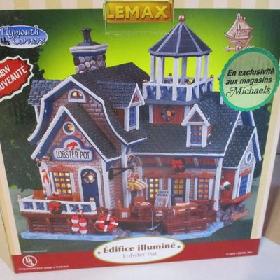 Lemax Buildings With Original Box Edifice Illumine