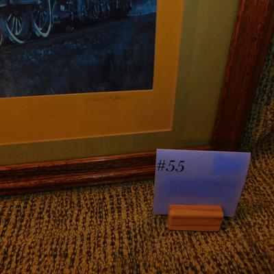 Framed & Matted 1983 M. Sparks “The Beauty Contest” Print A/P5 Signed