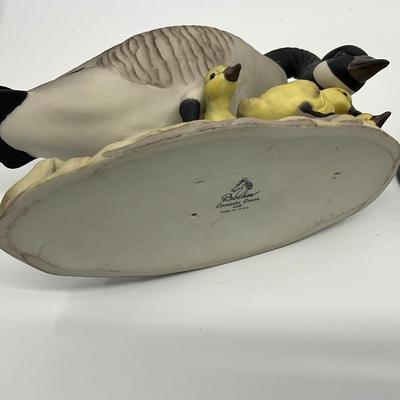 O622 Pair of Porcelain BOEHM Canadian Geese Figures