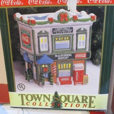 Holiday Time Figurines & Buildings With Original Boxes