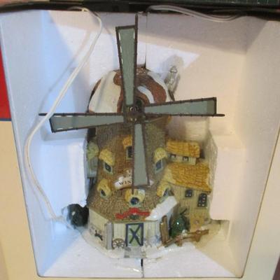 Holiday Time Figurines & Buildings With Original Boxes