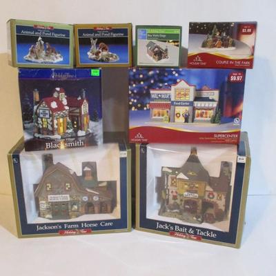 Holiday Time Figurines & Buildings