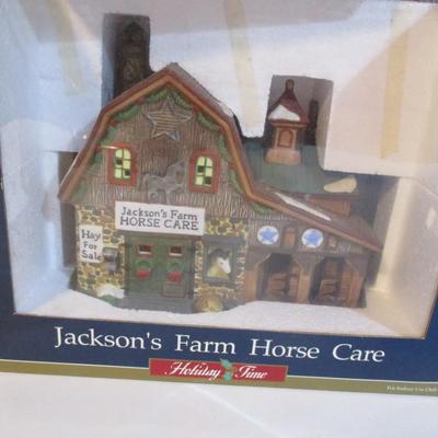 Holiday Time Figurines & Buildings