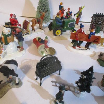 Holiday Figurines Lot 4