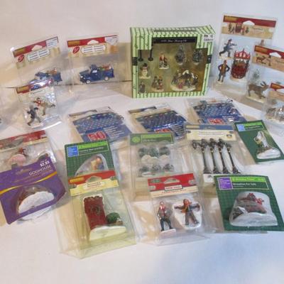 New In The Package Holiday Figurines Lot 5