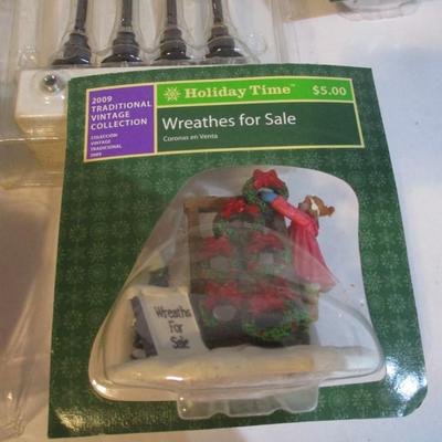 New In The Package Holiday Figurines Lot 5