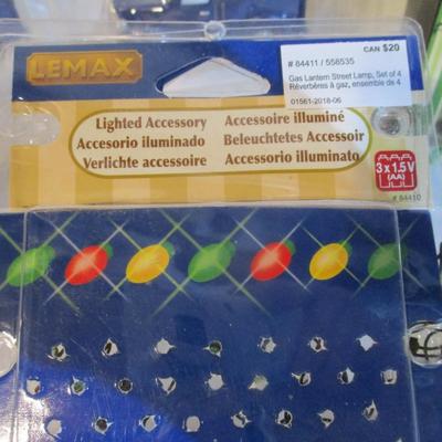 New In The Package Holiday Figurines Lot 5