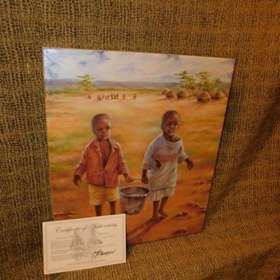 Timothy Thompson “Freedom’s Journey” Life Series 2542 of 5000 with COA