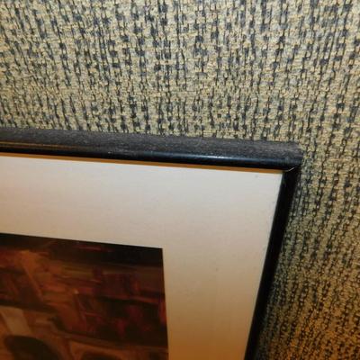Framed & Matted Kelly Mattox Tre Archi (Night) Print 18.75”x18.25”