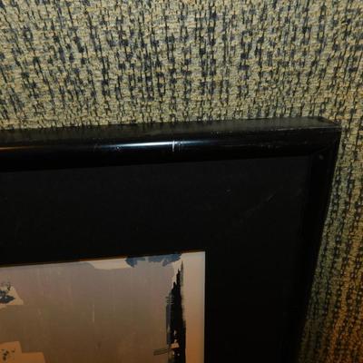 Abstract Female Form Wall Art Signed Bethany Print 6/8 24”x19.75”