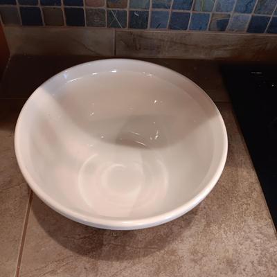 LARGE 12" ROSEVILLE OHIO CLAY BOWL