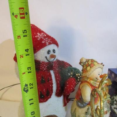 Vintage Holiday Decorations Some Electric Operated Lot 14