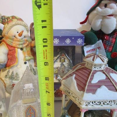 Vintage Holiday Decorations Some Electric Operated Lot 14