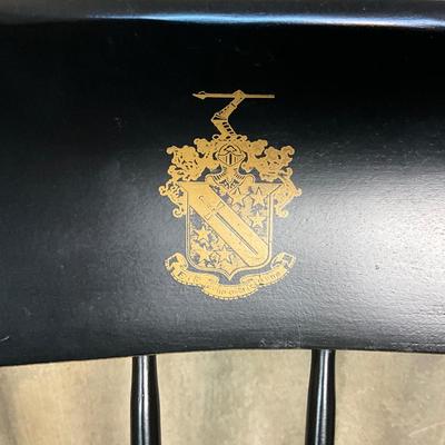 O632 University of Maryland Captains Chair by S. Bent Bros. with Mug