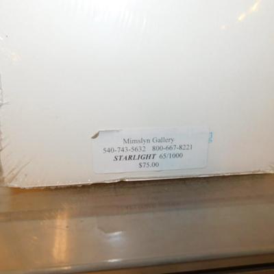 2002 P. Buckley Moss Sealed “Starlight” Print Signed 65/1000