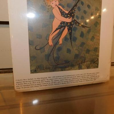 2002 P. Buckley Moss Sealed “Starlight” Print Signed 65/1000