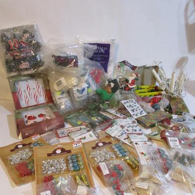 New In The Package Table Tree Decorations & More Lot 18