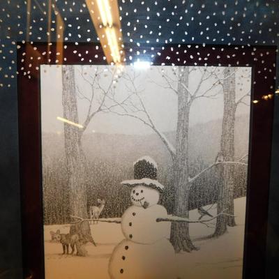 Vintage Framed & Matted Ken Schuler Print 469/600 ‘Dual Signed’