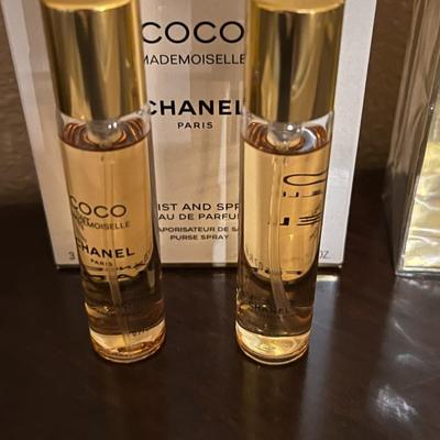 Bvlgari Travel Set of Perfume and 2 CoCo Chanel Perfumes