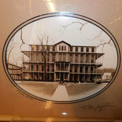 Matted Photograph of Orkney Springs Signed by Artist 14”x11”