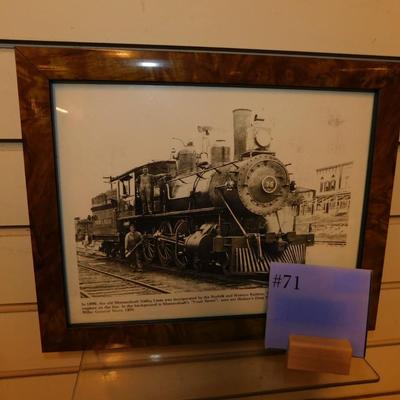 Local Interest - Photo of One of The Earliest N&W Engines (1980)