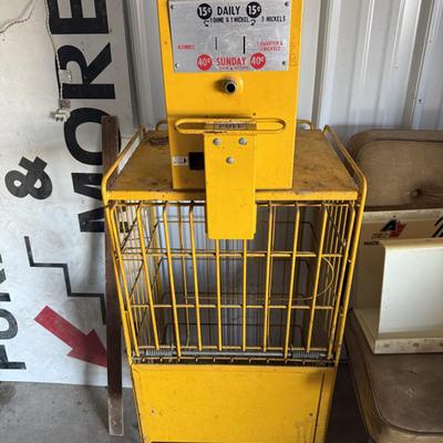 Own your very own newspaper stand