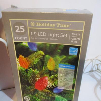 Light Strands & Bulbs "Cluster Candle Light Set" Lillian Vernon Set Lot 20