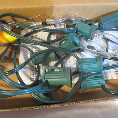 Light Strands & Bulbs "Cluster Candle Light Set" Lillian Vernon Set Lot 20