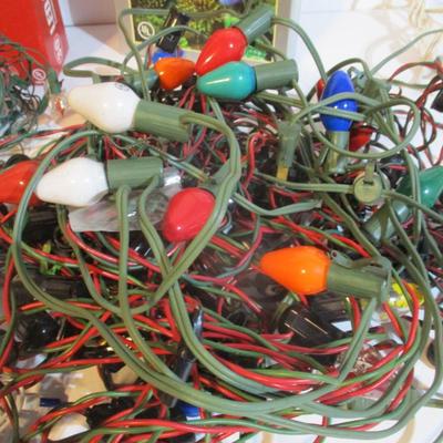 Light Strands & Bulbs "Cluster Candle Light Set" Lillian Vernon Set Lot 20