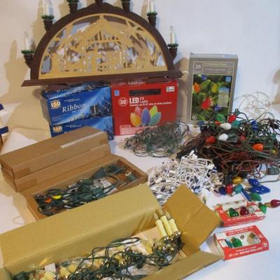 Light Strands & Bulbs "Cluster Candle Light Set" Lillian Vernon Set Lot 20