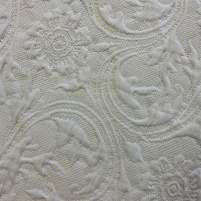 MB638 King ANICHINI Matelasse Coverlet in Ecru