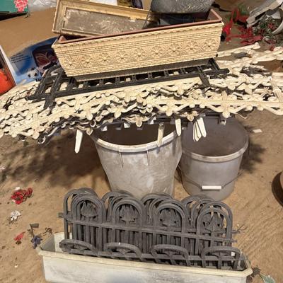 Planter&garden fence pieces