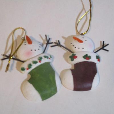 Christmas Wreaths & Oriental Trading Decorations Glass Ornaments Lot 24/25 (See All Pictures)
