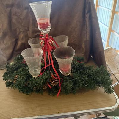 5 candle centerpiece