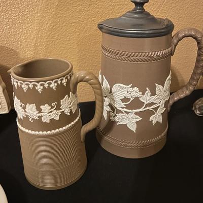 3 Pieces Jasperware