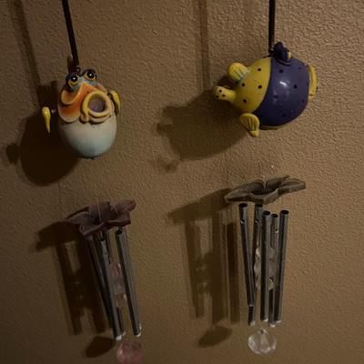 2 Fish Windchimes