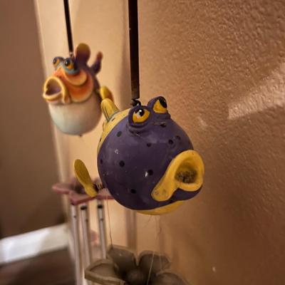 2 Fish Windchimes