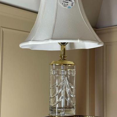Lot 24: Waterford Lamp, Antique Zenith Tube Radio & More