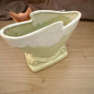 Vintage deer planter