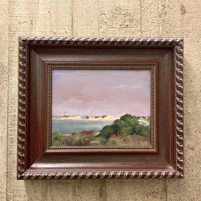 MB650 Original Oil on Canvas "Cape Henlopen" #2 by Laura Era