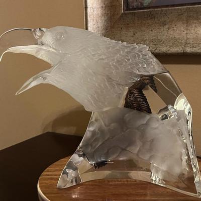 K. Cantrell Eagle Sculpture SIgned #24/2001