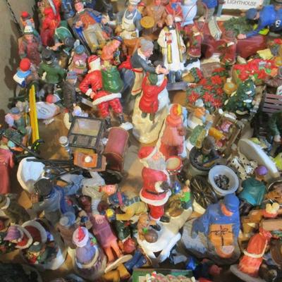 Holiday Christmas Figurines Lemax Lot 38