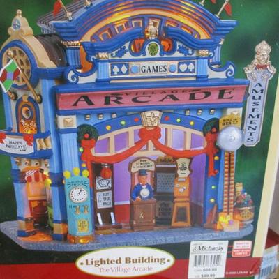 Lemax Lighted Buildings With Original Boxes