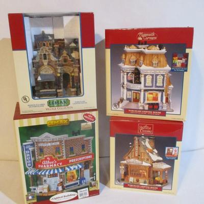Lemax Buildings With Original Boxes