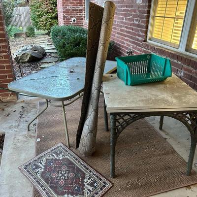 Lot 30: Garage Right Side Selection & Patio Items