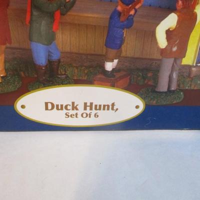 Lemax Lighted Buildings Kiddie Cruise Ride & Duck Hunt With Original Boxes