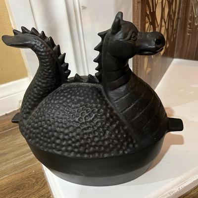 Cast Iron Dragon Steamer