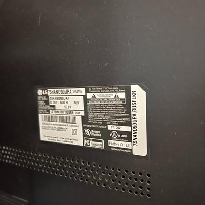 LG 75" TV